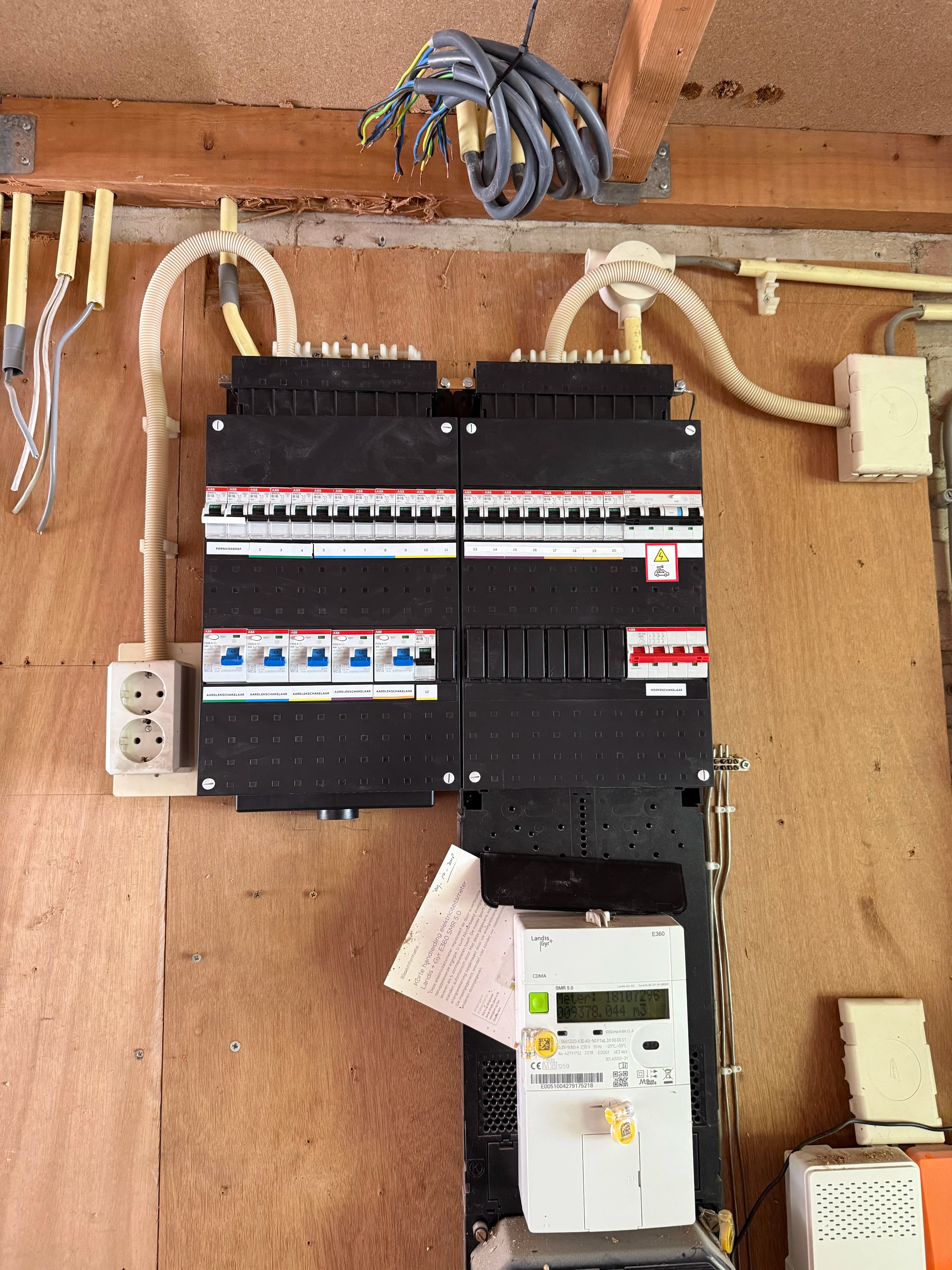 Groepenkast installatie door Houvolt